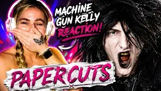 Machine Gun Kelly  - papercuts (directed by cole bennett ) || JESSICA SHEA Reaction