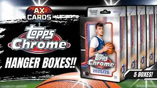 WE PULLED AN AUTO!!! TOPPS CHROME BASKETBALL HANGER BOX OPENING!!! #topps #toppschrome 