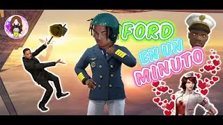 FORD EN UN MINUTO * PERSONAJES DE FREE FIRE* | KEY THE BOT
