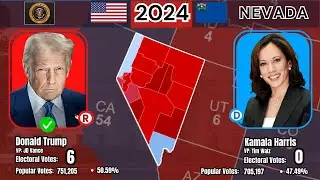 NEVADA Presidential Elections (1924-2024) with Iconic Campaign Songs