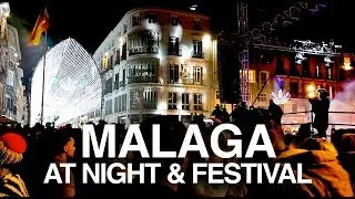 M&Aacute;LAGA NIGHT WALKING TOUR, SPAIN - Walk to Constitution Square