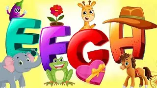 EFGH   Kids & Nursery Rhymes   Sing Along Song   Animated