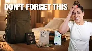 15 pre-travel hacks & tips - BEFORE leaving home