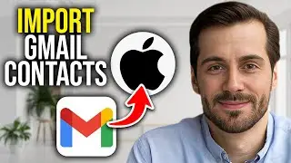 Как импортировать контакты из Gmail на iPhone