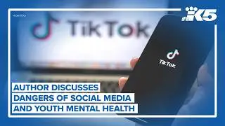 Author discusses dangers of social media, youth mental health