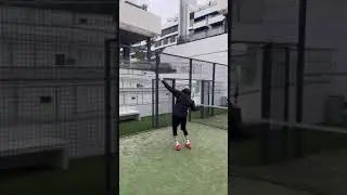Zidane - Happy New Year from a padel court !