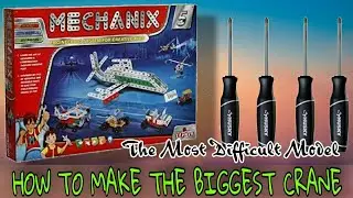 HOW TO MAKE A CRANE IN MECHANIX 5 | THE MOST DIFFICULT MODEL IN MECHANIX 5 | PG- 34 | Model NO-20
