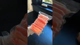 Snow Crab Leg Meat 🦀🦀 #cooking #recipe #food