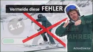 Vom ersten rutschen bis zum richtigen Skifahren.