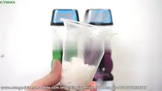 Stainless Steel Ice Slush Machine Computerized Automatic Cleaning