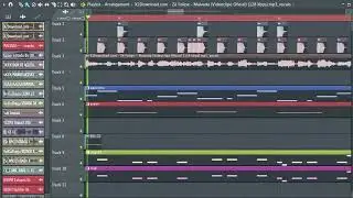 Projetinho FL Studio - Malvada (funk Remix)
