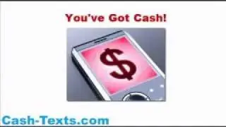 Cash Text Make Money Receiving Text Message
