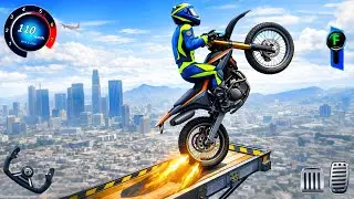 Mega Ramp super Bike stunts 3D | Extreme Motocross Dirt Bike Stunt 2026 | Android GamePlay