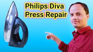 Philips iron Repair || how to repair Philips Diva iron || Philips Press Repair