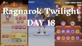 Ragnarok Twilight Day 18 | Level Moonlight 44 | Power Growth Ranking Rush | Ring Toss Event
