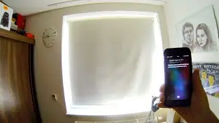 Automatic blinds with Siri and Home Assistant. Автоматические шторы.