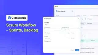 How to Use Scrum Boards in GemBoards for Sprint Planning