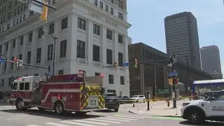 Liberty Building owners cited for falling bricks