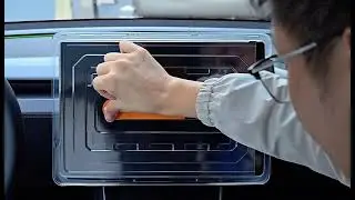 how to install screen protector on 2026 tesla model Y juniper performance