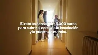 Instalación de paneles solares para reducir consumo energético de familias Ucranianas en La Garriga
