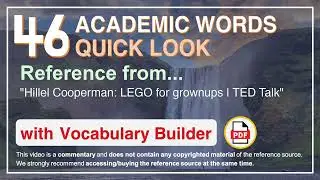 46 Academic Words Quick Look Ref from 