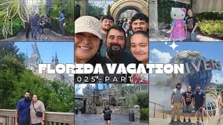 FLORIDA VACATION 2025| PART 2| EPIC UNIVERSE| ISLANDS OF ADVENTURE