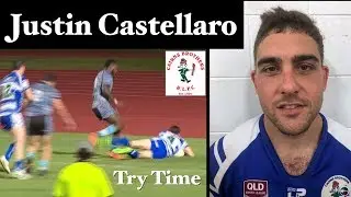 2018 Justin Castellaro Try ~ CDRL Major Semi ~ Cairns Brothers v Mossman/Pt.Douglas  9-9-18