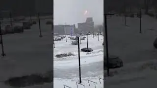 Snowfall in Estonia #shorts #snowfall #snowlover #snow #estonia #europe