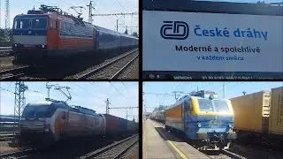 Vlaky Choceň 2. část 1.5. 2024 //!Prototypové Retro Eso na Railjetu!//
