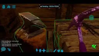 salty player caught stealing from my base in ark and megoladon rescue