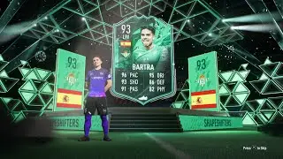 93 BARTRA PLAYER REVIEW!!! *BEST FREE CARD* ON FIFA 22!!?