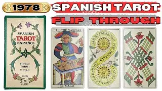 Spanish Tarot - 1978 - Flip Trough - Discover the oldest and rarest decks in my collection