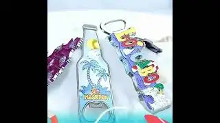 Key Charm Metal Keychain