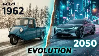 KIA Evolution (1962 - 2050) | From 3-Wheel Truck to Floating AI Hypercar