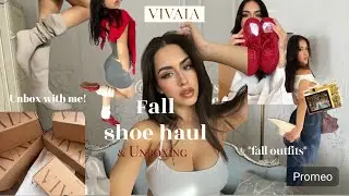 Fall Shoe Haul 🍂 | Unboxing & Styling VIVAIA Shoes for Autumn 2025