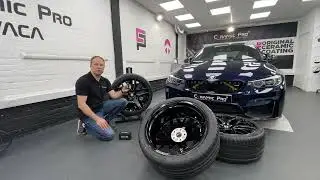 CERAMIC COATING on WHEELS?! ONLY CERAMIC PRO!