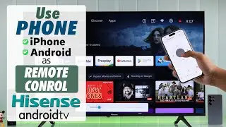 Use Phone as HiSense Android Smart TV Remote Control! [iPhone]