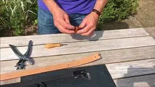 How To Shorten Our Leather Belts