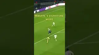 Mbappe's secret to score goals 😱  #football #soccer #mbappe #goals