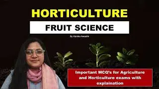 ICAR JRF, ICAR NET, NABARD, IBPS AFO, RRB SO | MCQ  | Fruit Science #agriculture