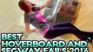 Best Hoverboard  Fails 2016 I Funny Fail Compilation  | VIDOSS Production