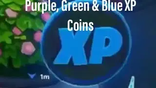 All Purple, Green & Blue Week 8 Fortnite XP Coins