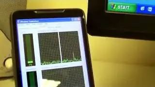 Um HTC HD 2 como tela auxiliar do computador
