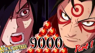 +9000 SHINOBITES 3,5 ANS INVOCATION HASHIRAMA SENJU / MADARA UCHIHA Naruto x Boruto Ninja Voltage