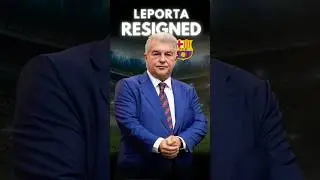 Juan Laporta Resigned from Barcelona #barca