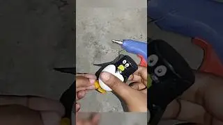 penguin making craft #eggshellcraft