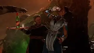 Li Mei takes a drink bottle count x1 in Mortal Kombat 1