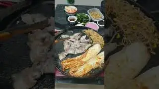 ЖАРИМ МЯСО И ПЬЕМ МАККОЛЛИ.roast meat and drink Korean maccoli.shorts