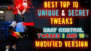 Best Tweaks For Headshots Free Fire | Easy Control Tweaks 2 & 10 Modify Version | bluestacks 5 |Msi5