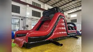Challenge Your Limits and Create Joy: Professional Red Inflatable Obstacle Course Manufacturer